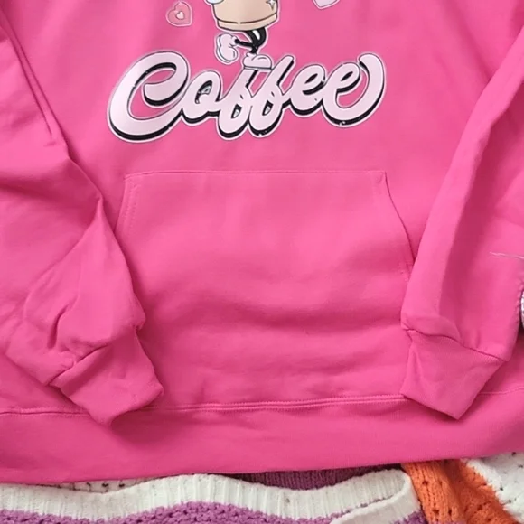 "Mama needs Coffee" hoodie - Picture 4 of 6